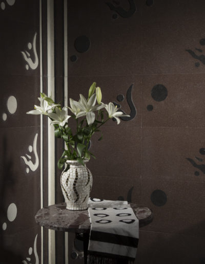 TERRAZZO INLAY WALL, NITCO STUDIO